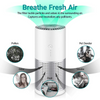 Mini purificador de aire blanco para alergias